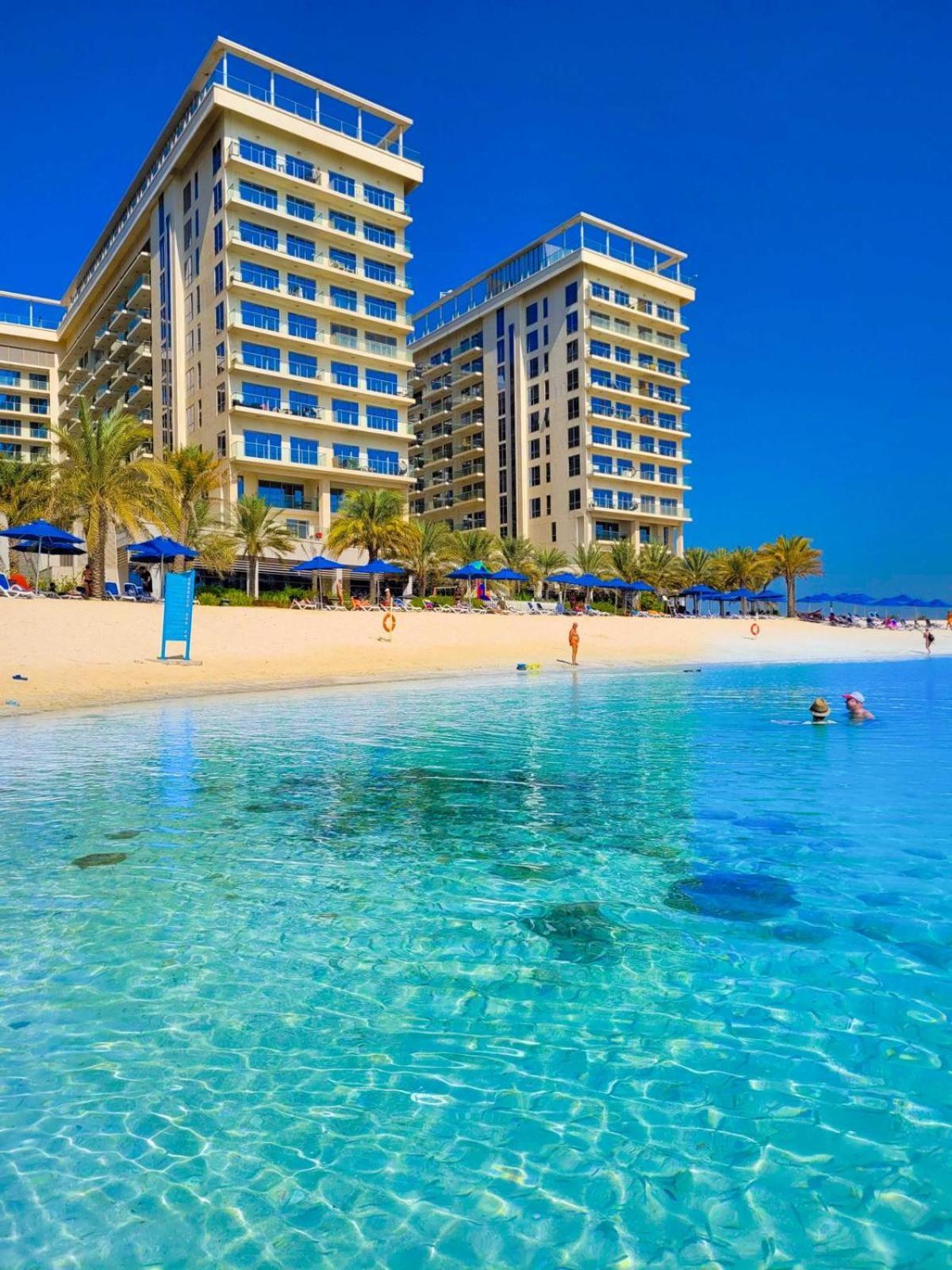 Marjan Island Beautiful Apartment Sea Side View Beach Luxury Rooms Ras Al Khaimah Uae Dış mekan fotoğraf