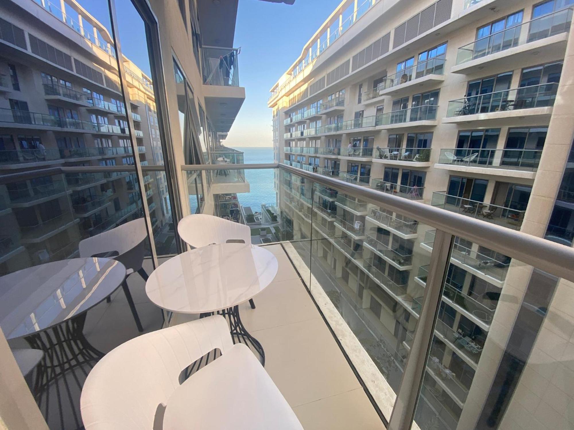 Marjan Island Beautiful Apartment Sea Side View Beach Luxury Rooms Ras Al Khaimah Uae Dış mekan fotoğraf